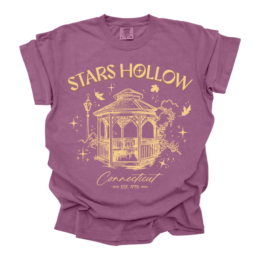 Stars Hollow Gazebo Minimal Comfort Colors Tee