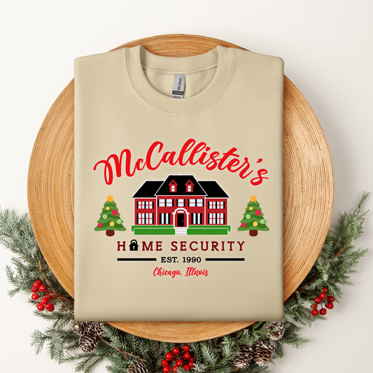 McAllister's Home Security Crewneck