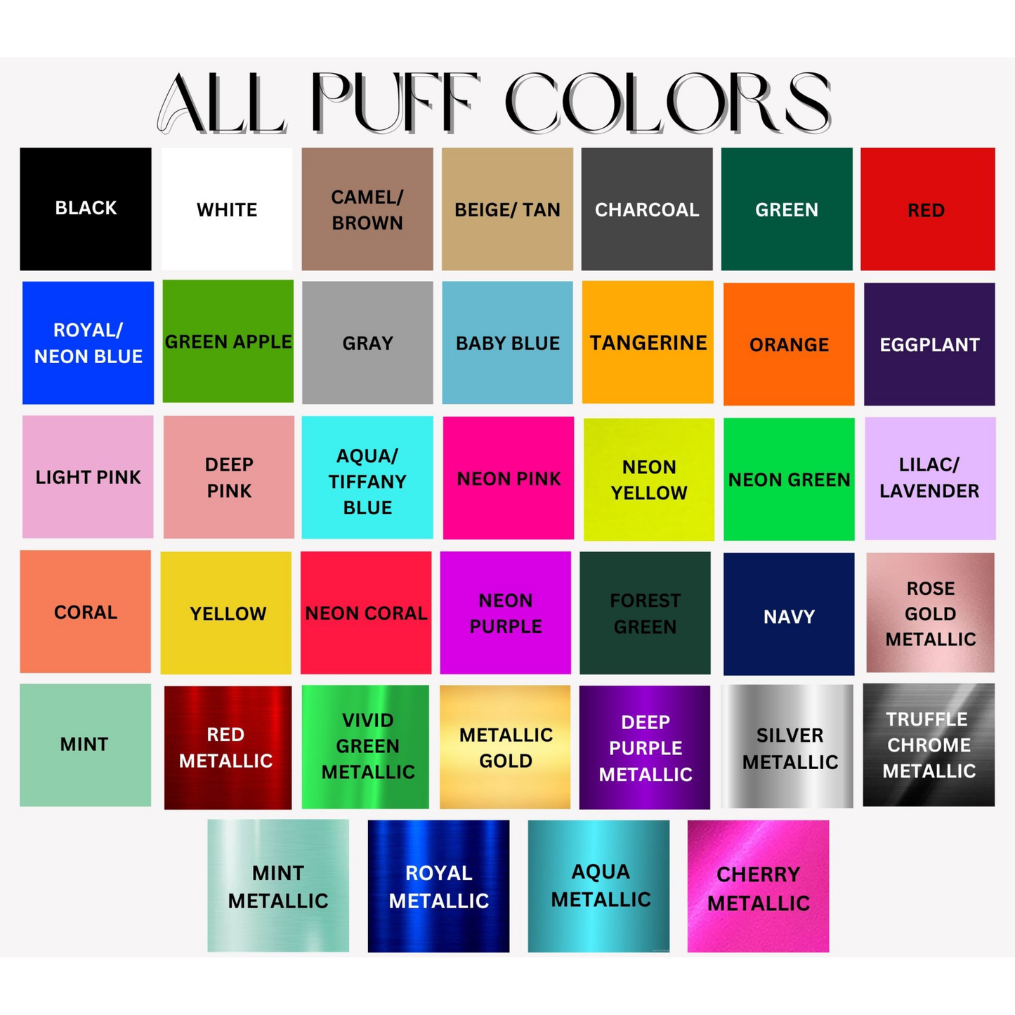 PREORDER Metallic Puff Game Day Comfort Colors Tee