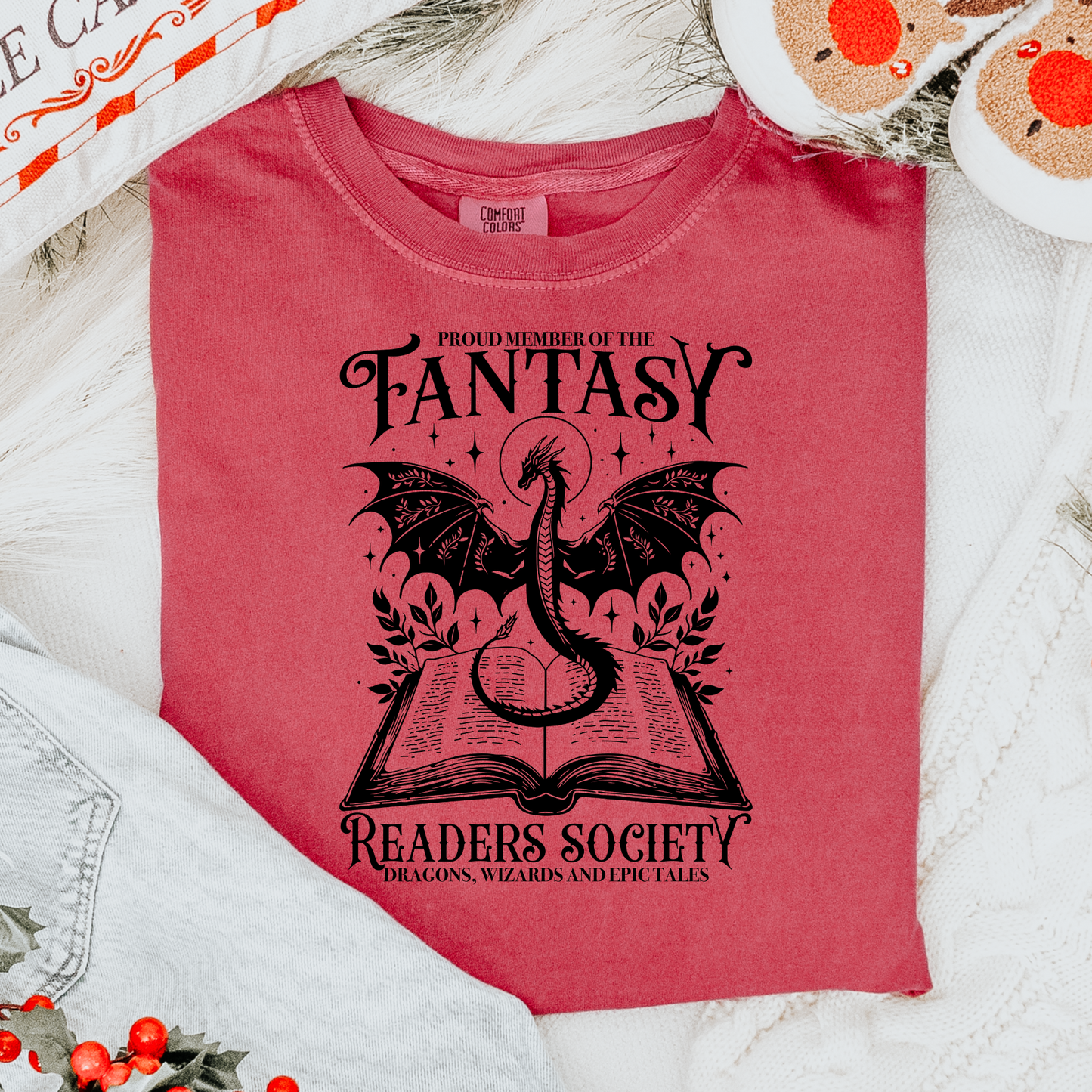 Fantasy Readers Society Comfort Colors Tee