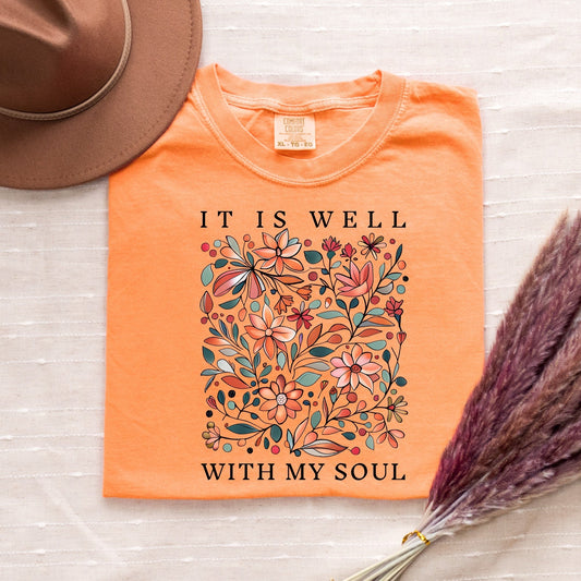 It Is Well Comfort Colors Tee