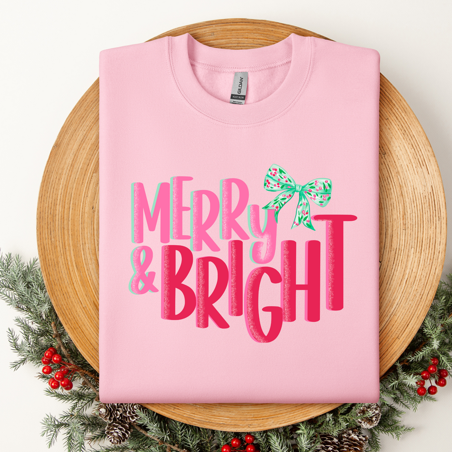 Merry & Bright Crewneck