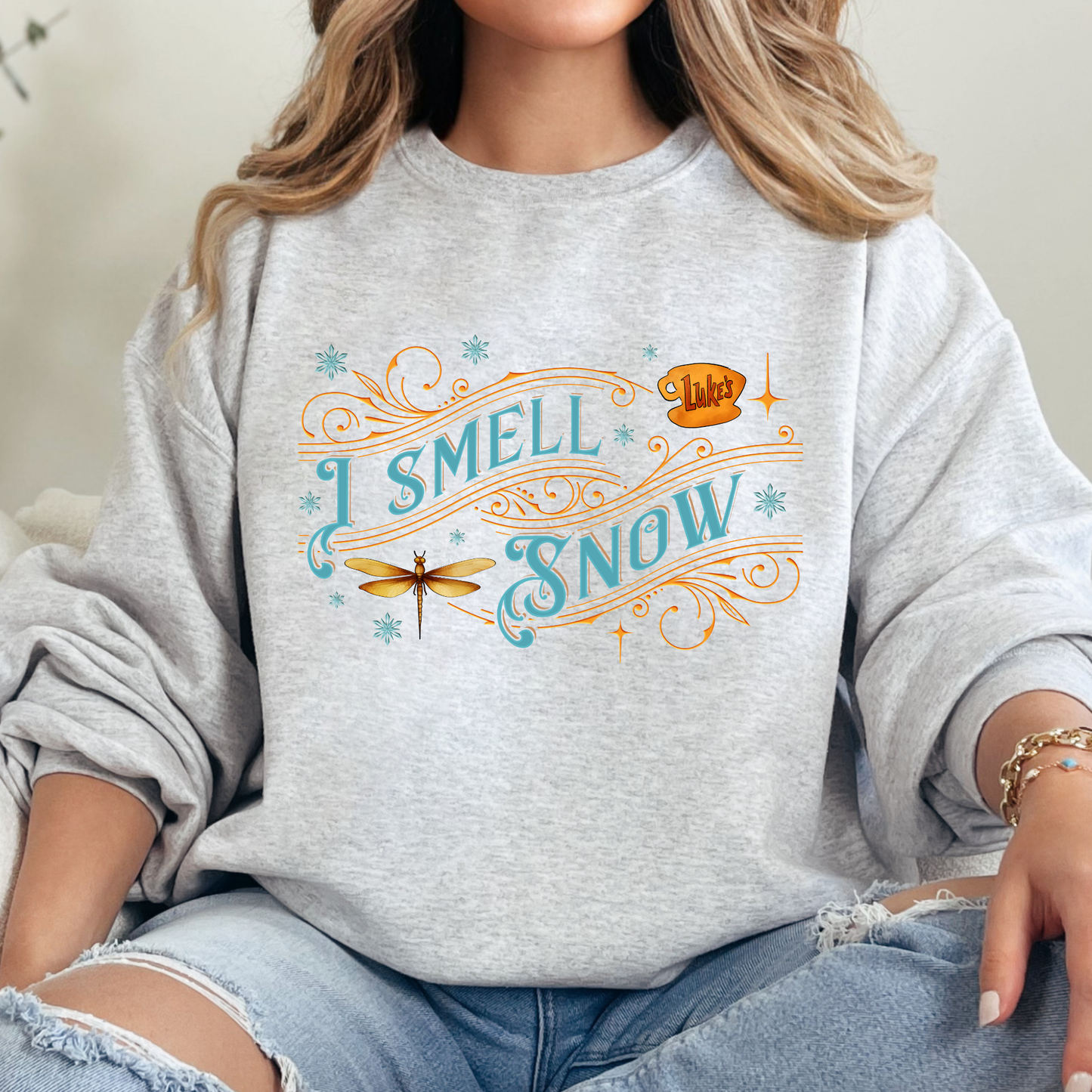 I Smell Snow Crewneck