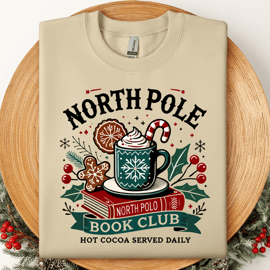 North Pole Book Club Crewneck