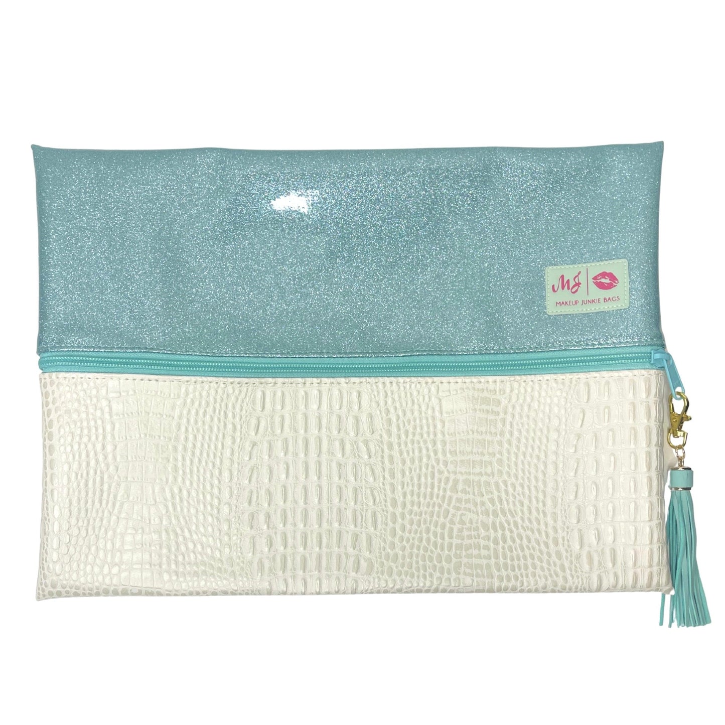 Poolside Cabana Makeup Junkie Bag