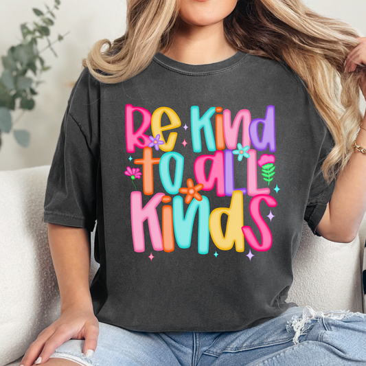 Be Kind To All Kinds Comfort Colors Tee