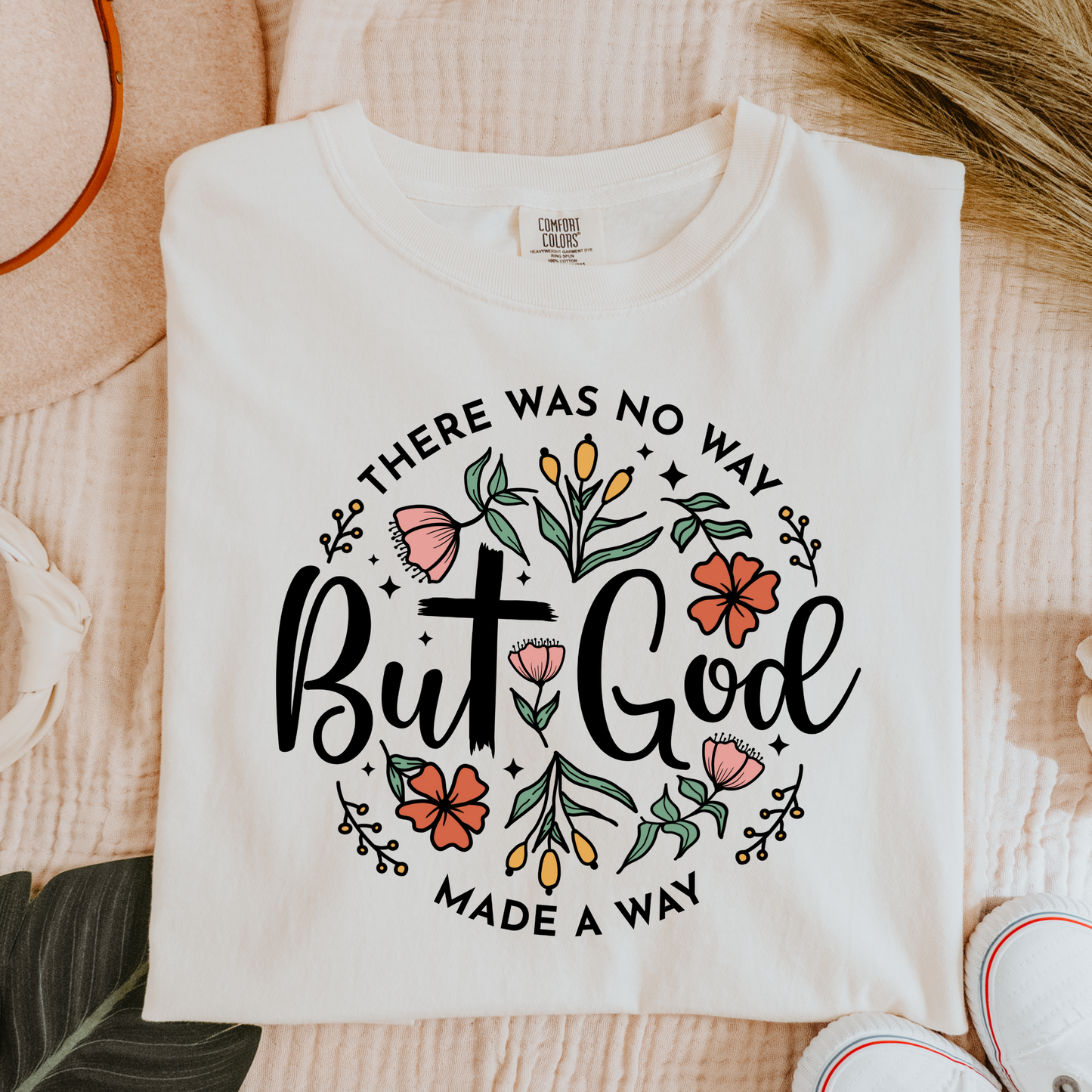 But God Comfort Colors Tee