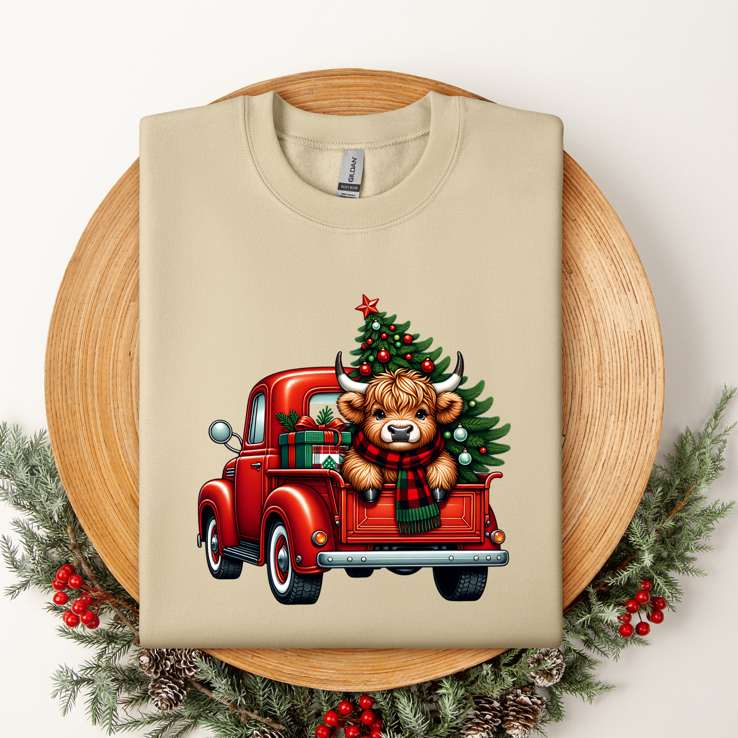 Cutie Cow Truck Crewneck