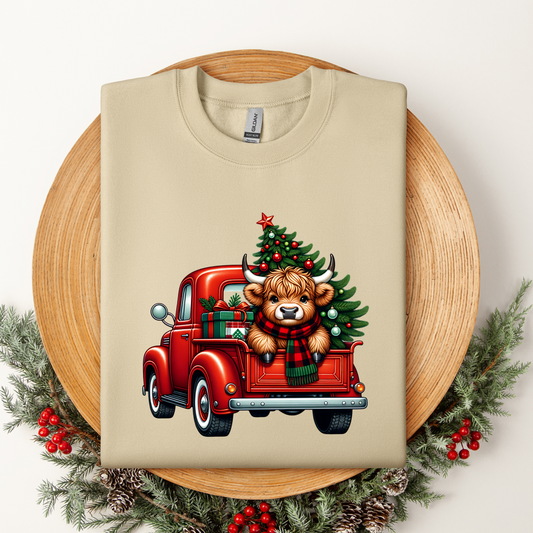 Cutie Cow Truck Crewneck