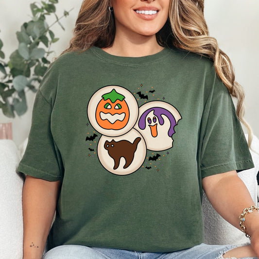 Halloween Sugar Cookie Comfort Colors Tee