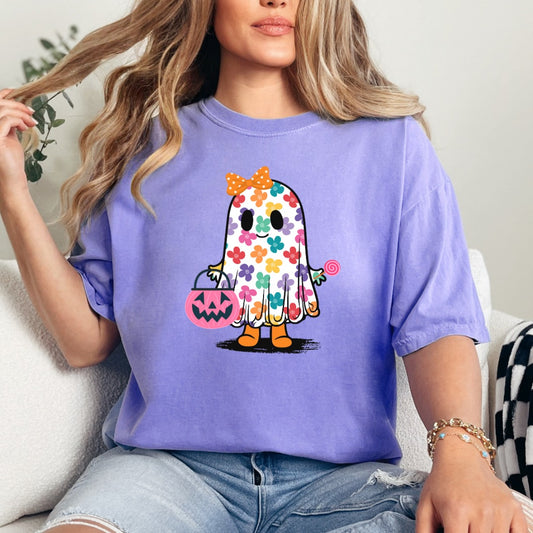 Cutie Ghost Comfort Colors Tee