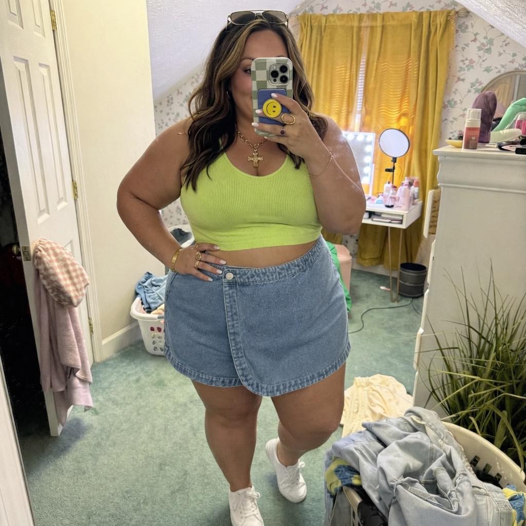 Alex Denim Skort