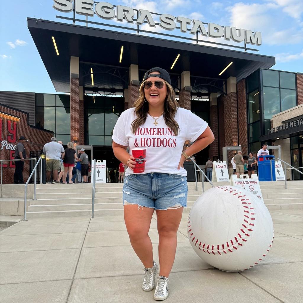 Homeruns + Hotdogs Tee
