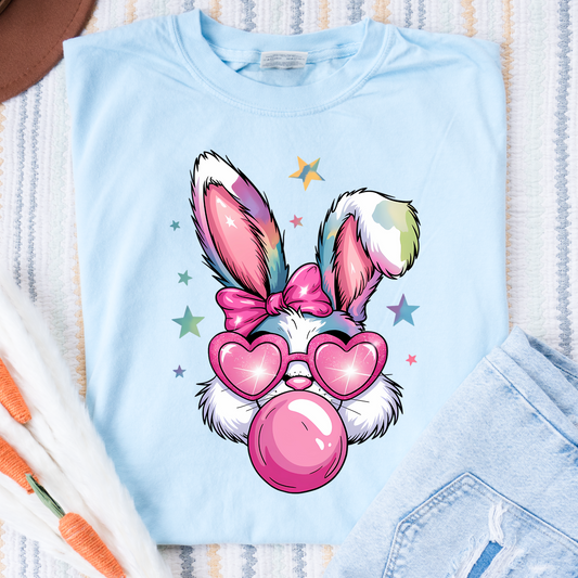 Bubblegum Bunny Comfort Colors Tee