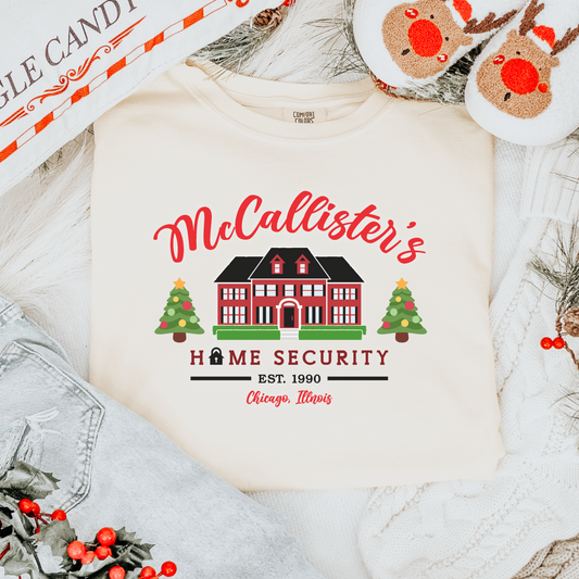 McAllister's Home Security Comfort Colors Tee