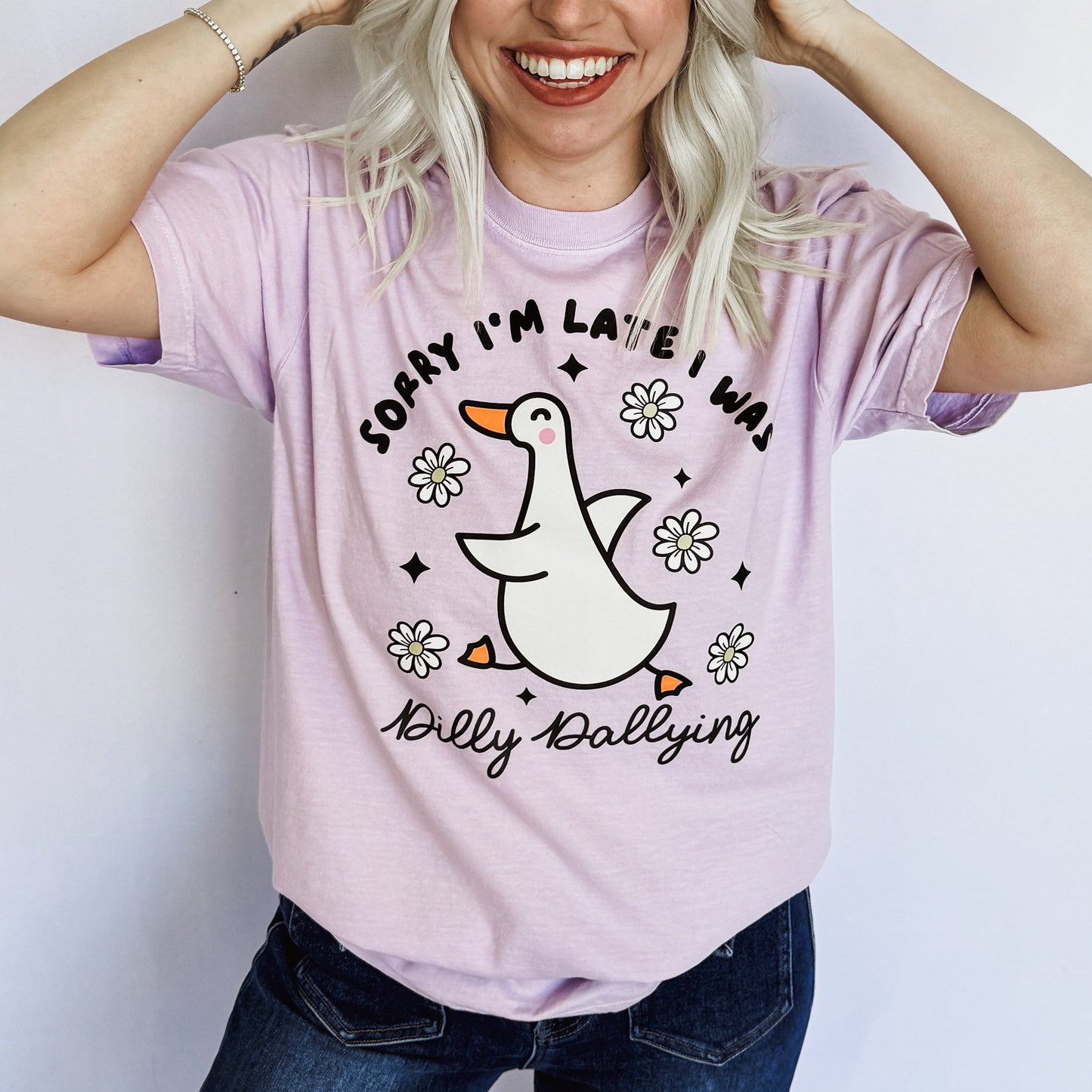 Dilly Dallying Goose Graphic Tee