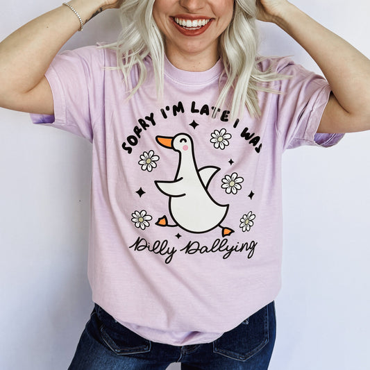 Dilly Dallying Goose Graphic Tee