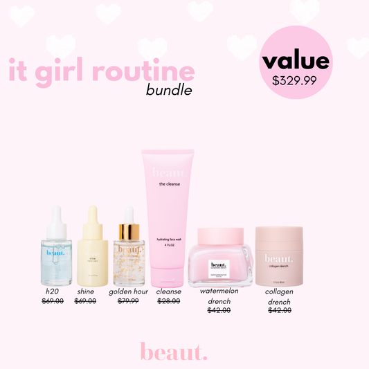 The It Girl Skincare Bundle BF DEAL