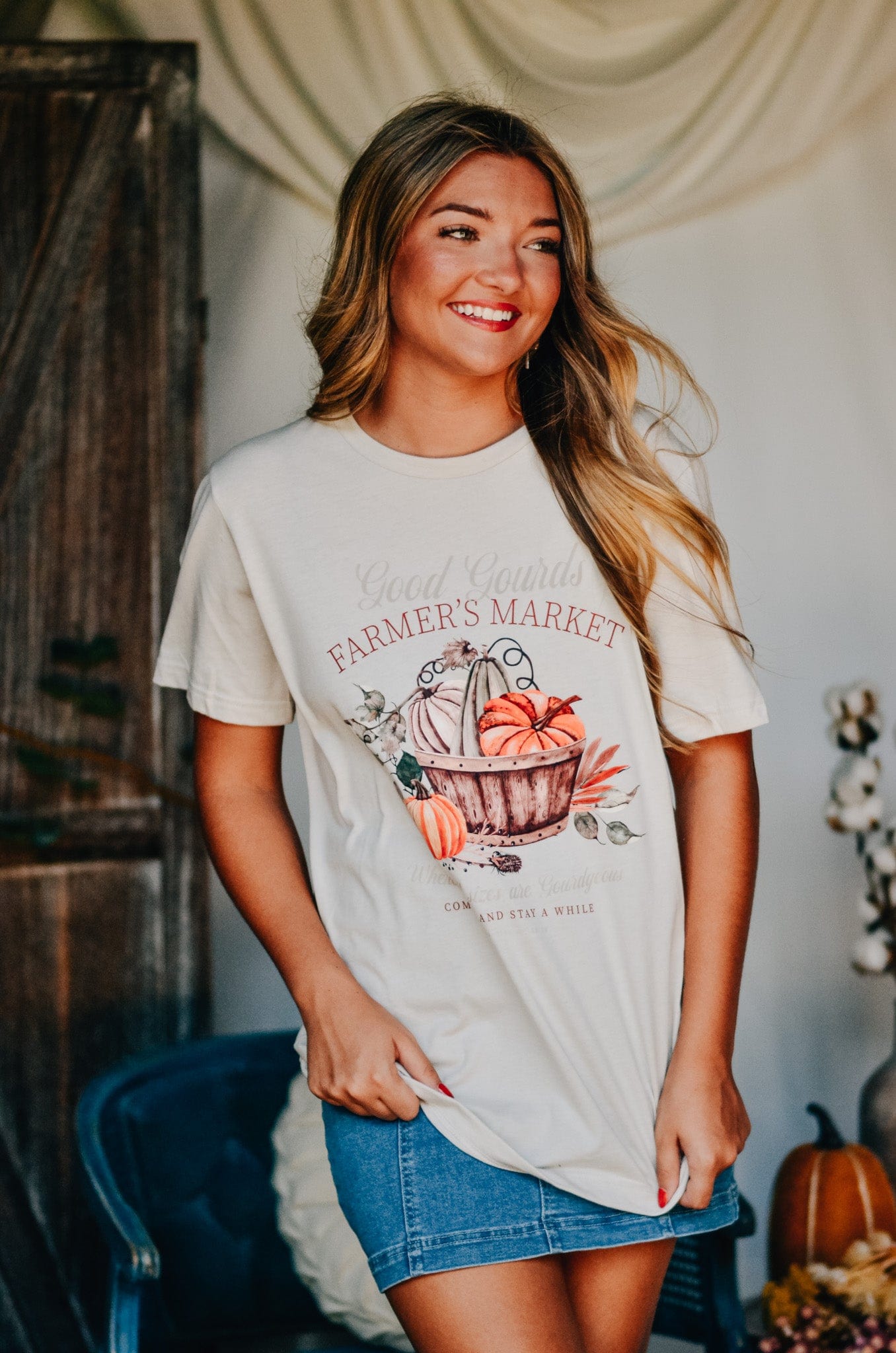 Good Gourds Farmers Market Tee