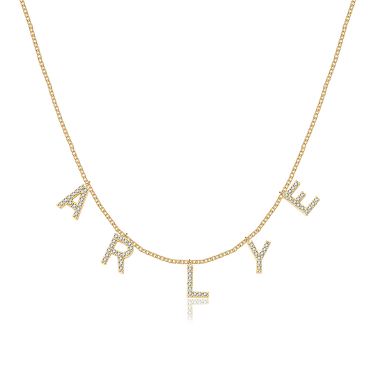 Custom Dover Name Necklace (Water Resistant)