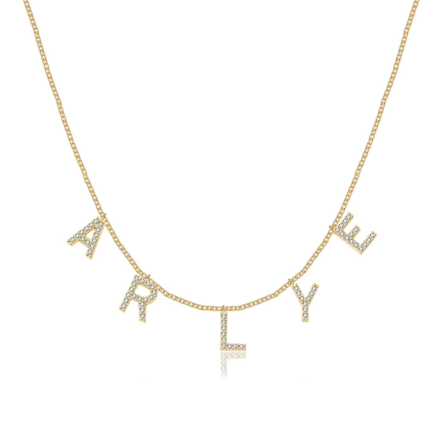 Custom Dover Name Necklace (Water Resistant)