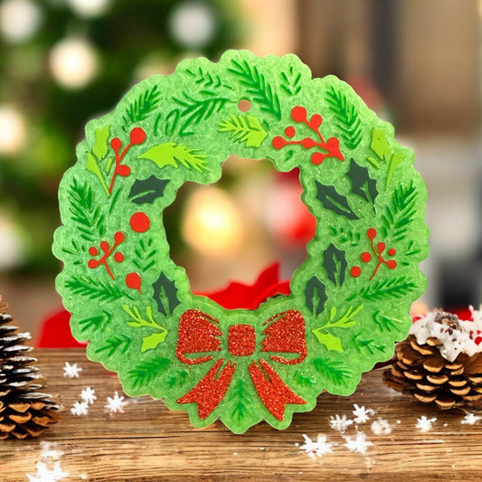 Holiday Wreath Freshie