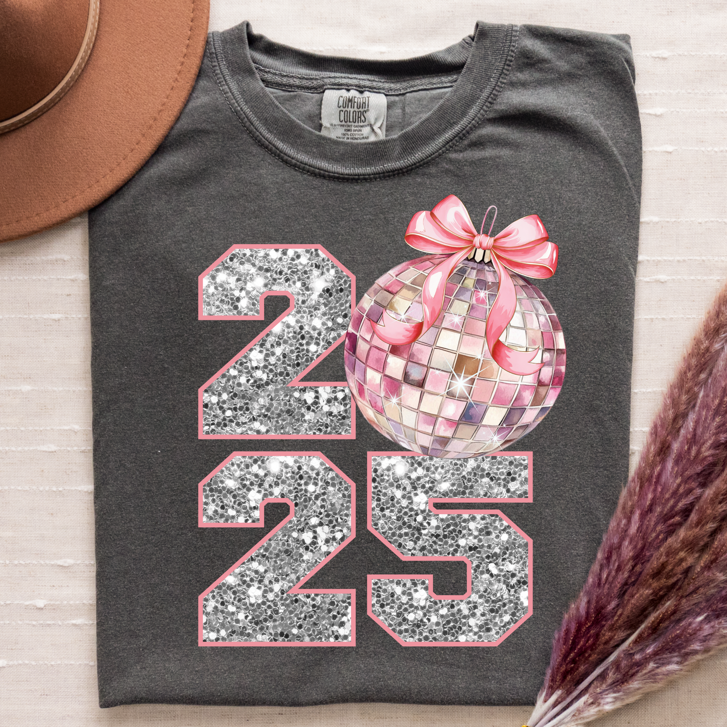 Glitter 2025 Comfort Colors Tee