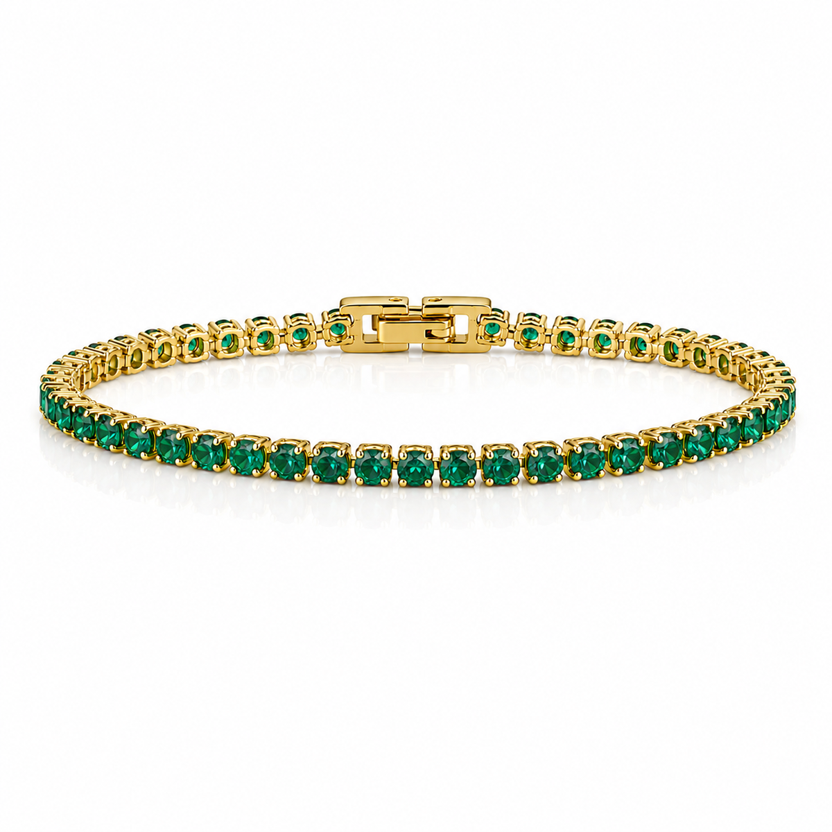 Emerald Tennis Bracelet
