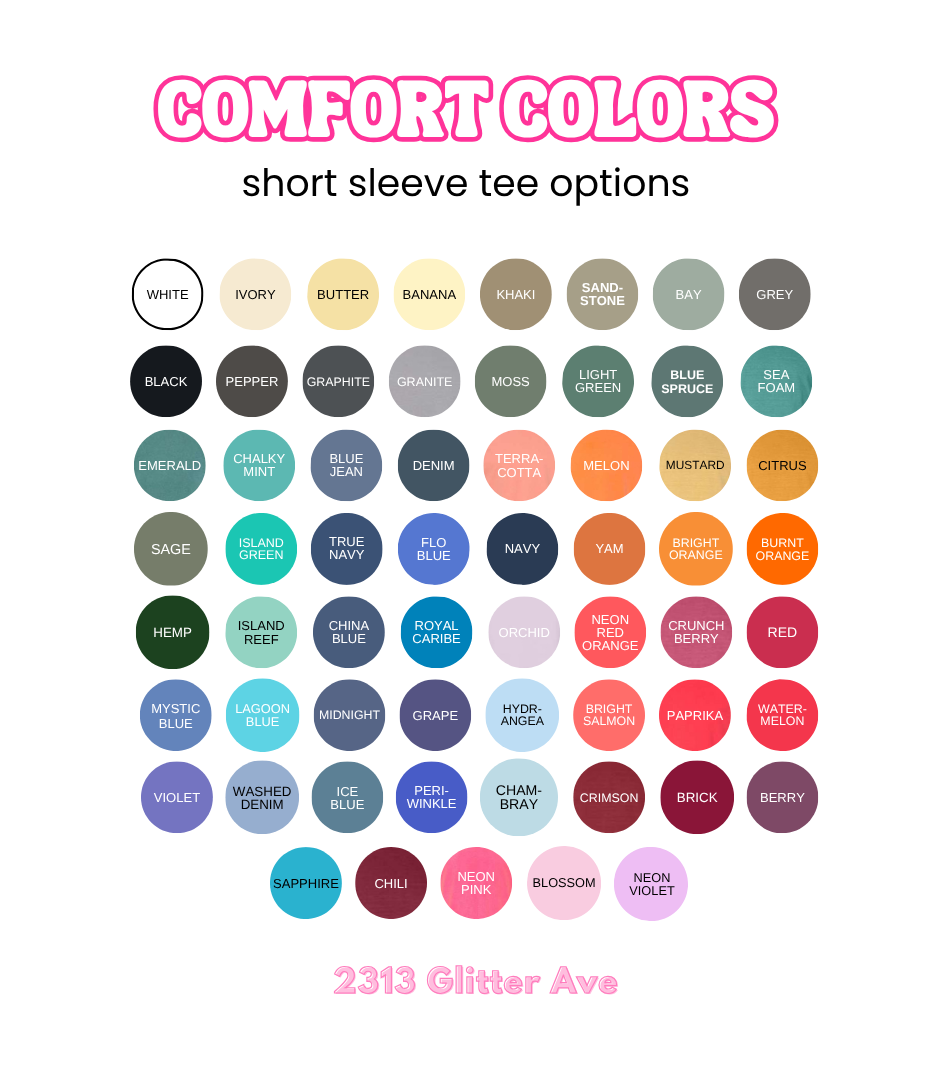 CUSTOM Picture Collage Comfort Colors Tee
