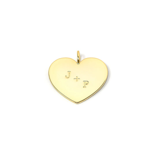 Customized Heart Charm