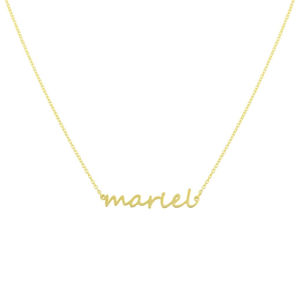 Custom Dainty Name Necklace - Wholesale JEWELRY The Sis Kiss