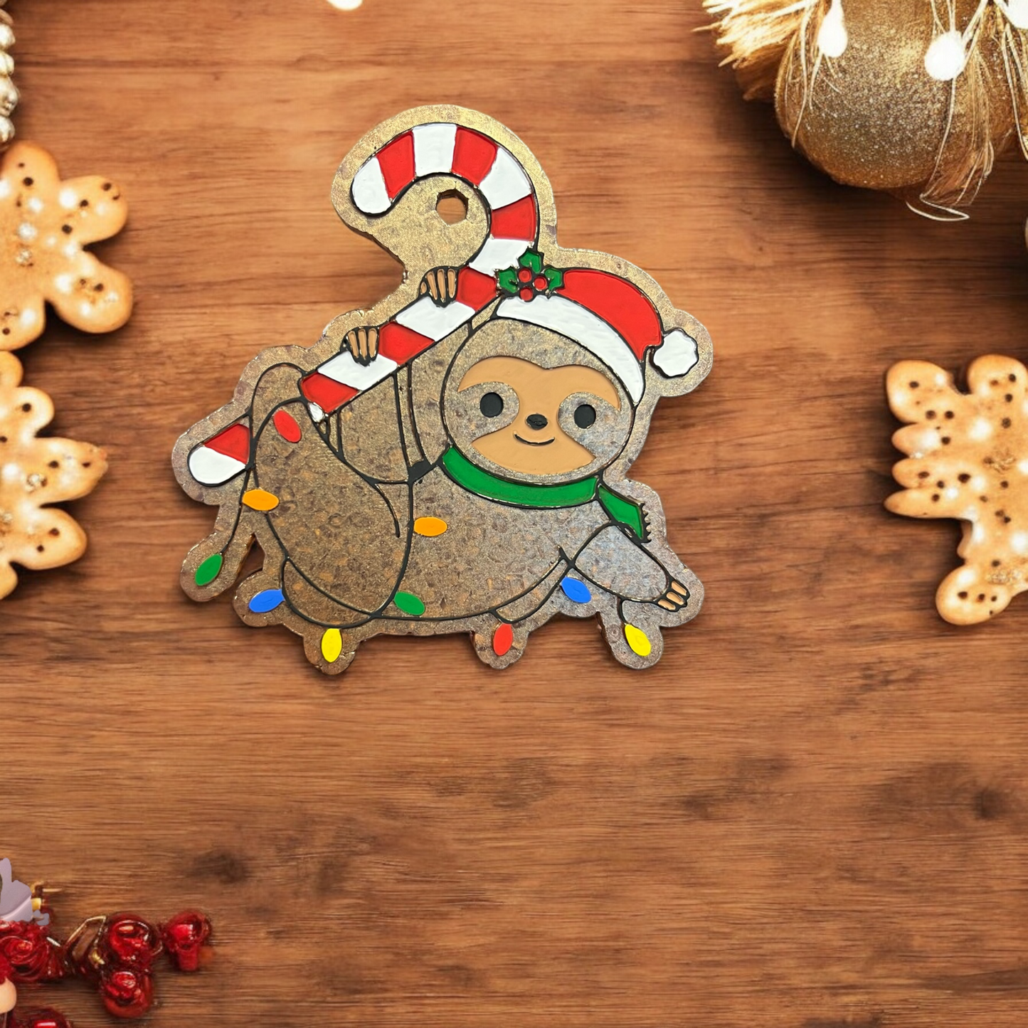 Holiday Sloth Freshie