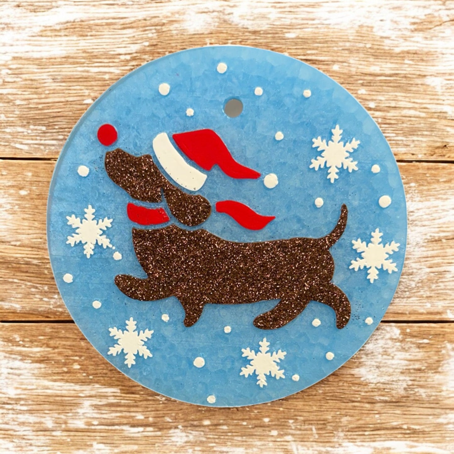 Dachshund Through the Snow Freshie