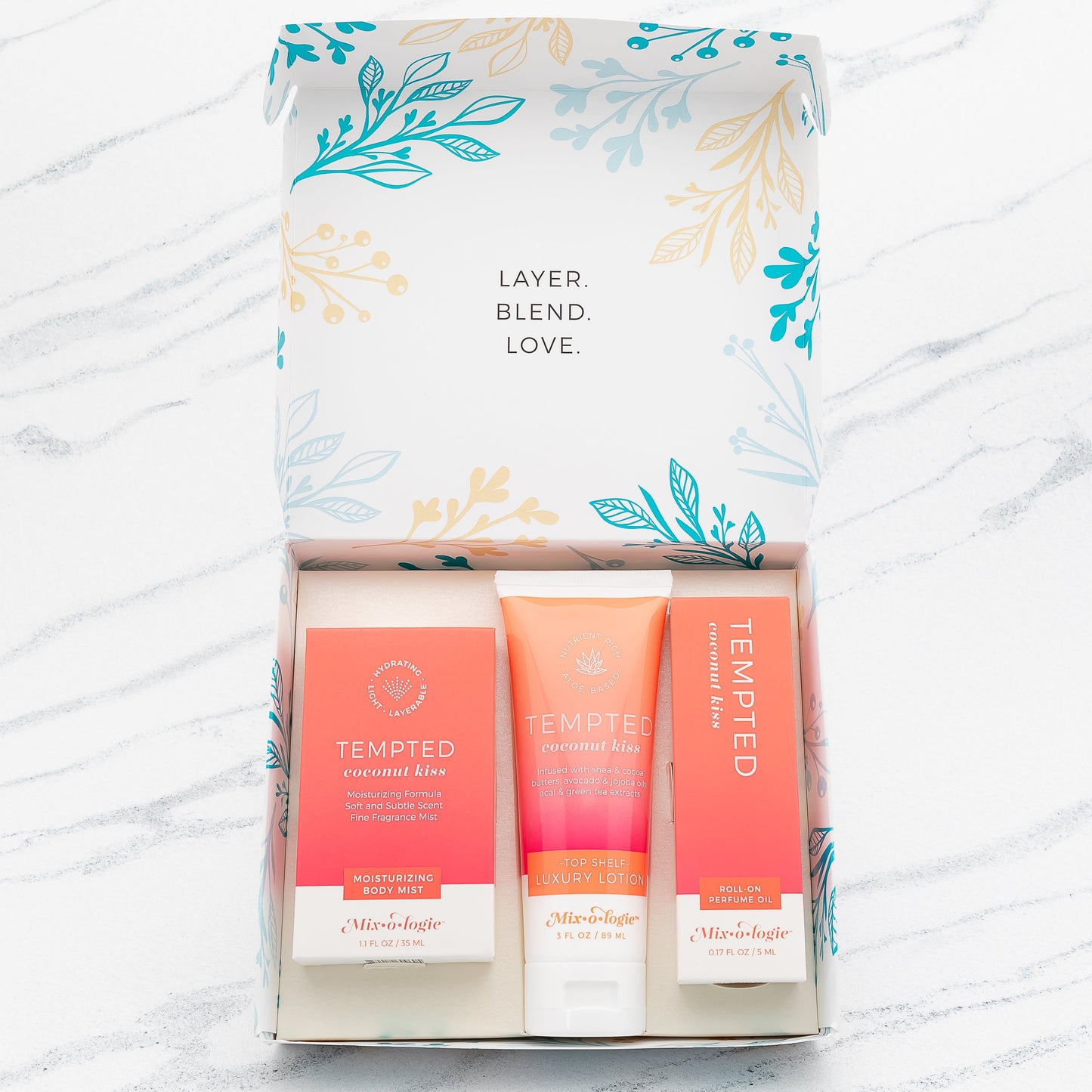 Mixologie Women's Gift Set Trio Box (Top Scents)