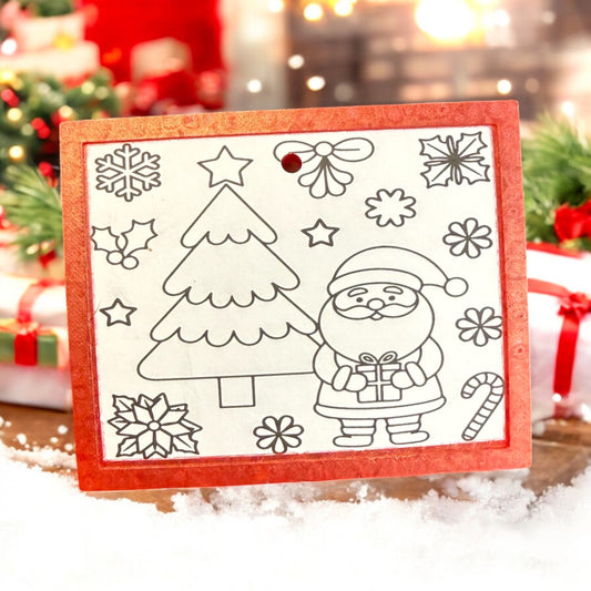 Holiday Coloring Freshie