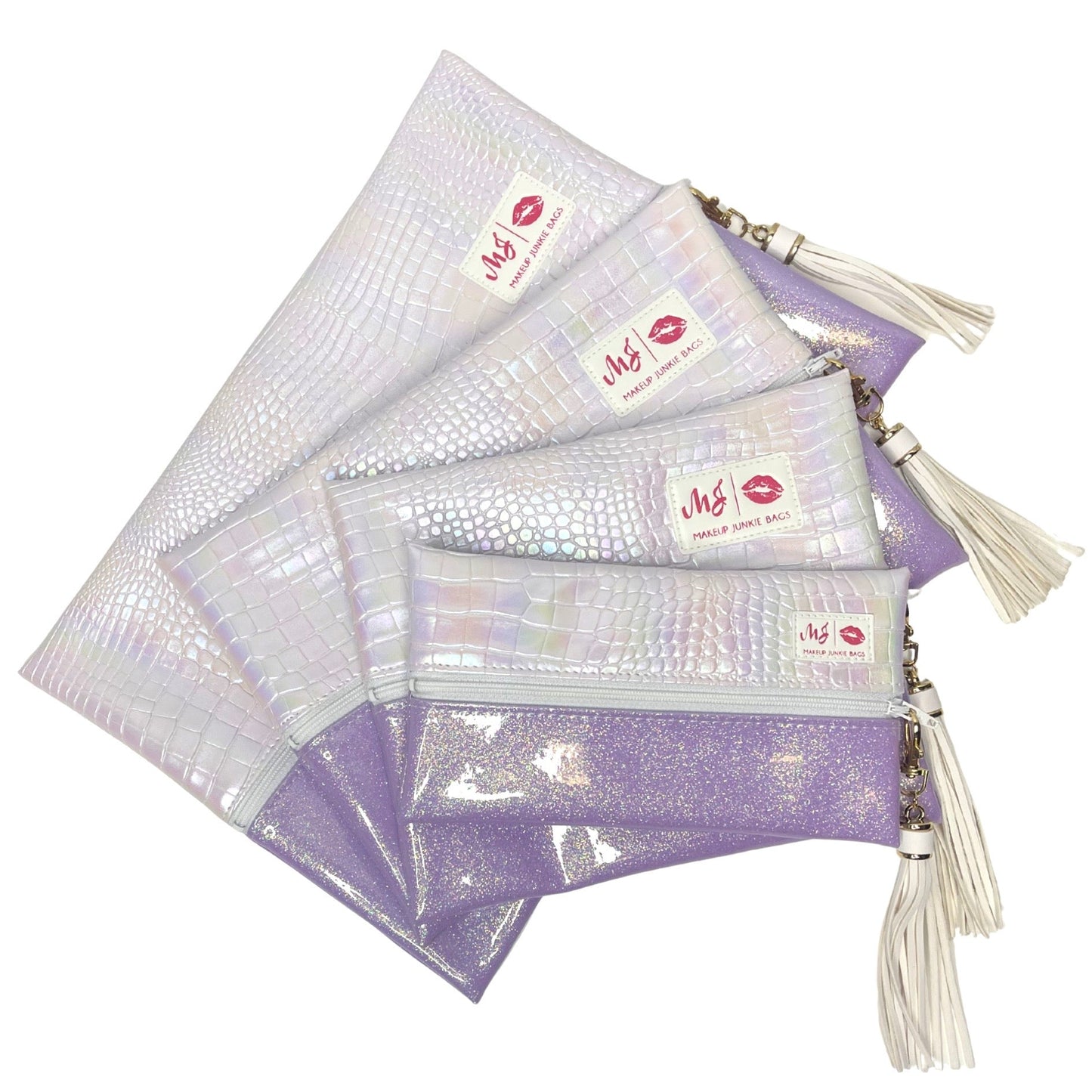 Salty Mermaid Makeup Junkie Bags