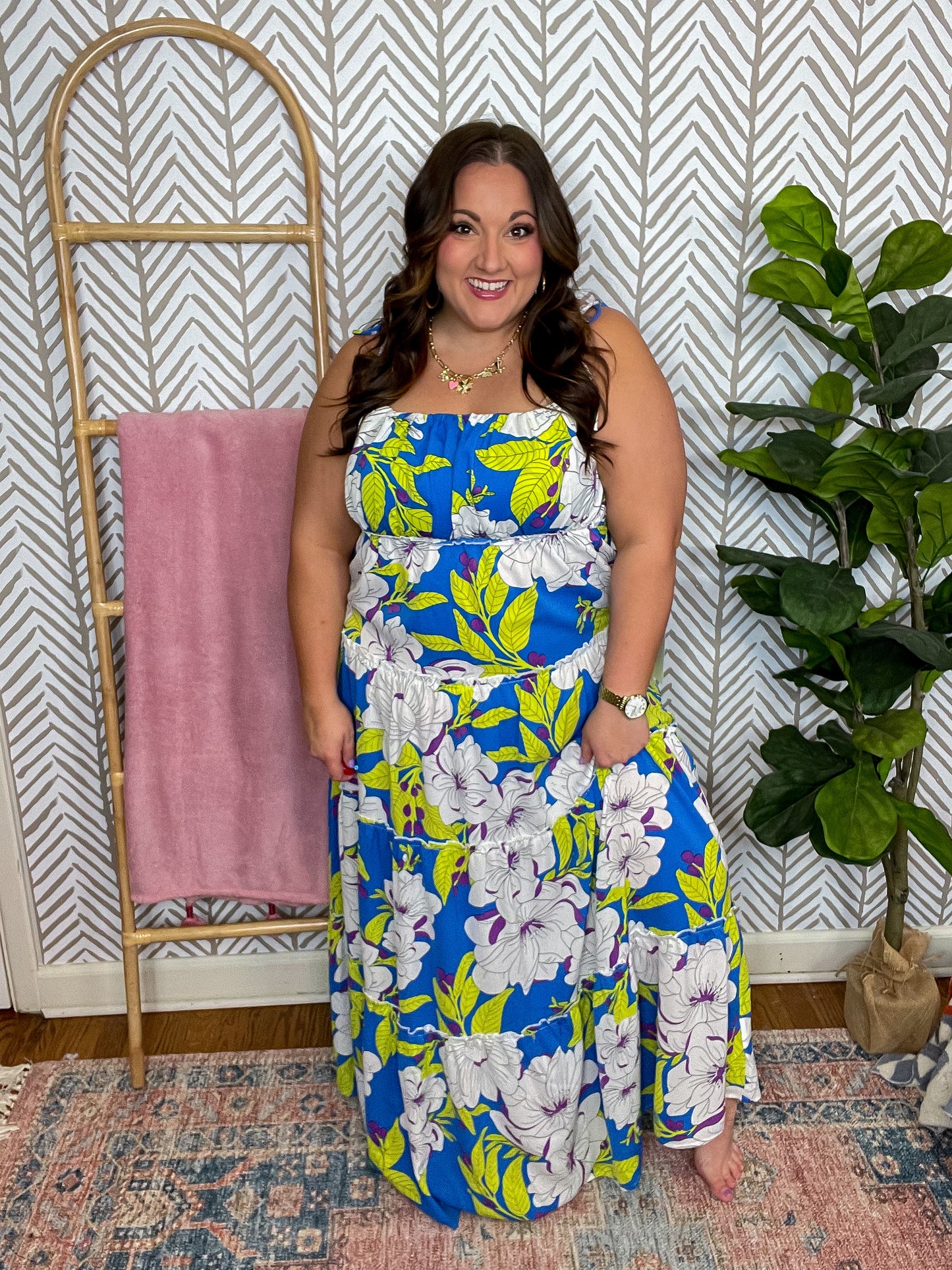 Permanent Holiday Tiered Dress