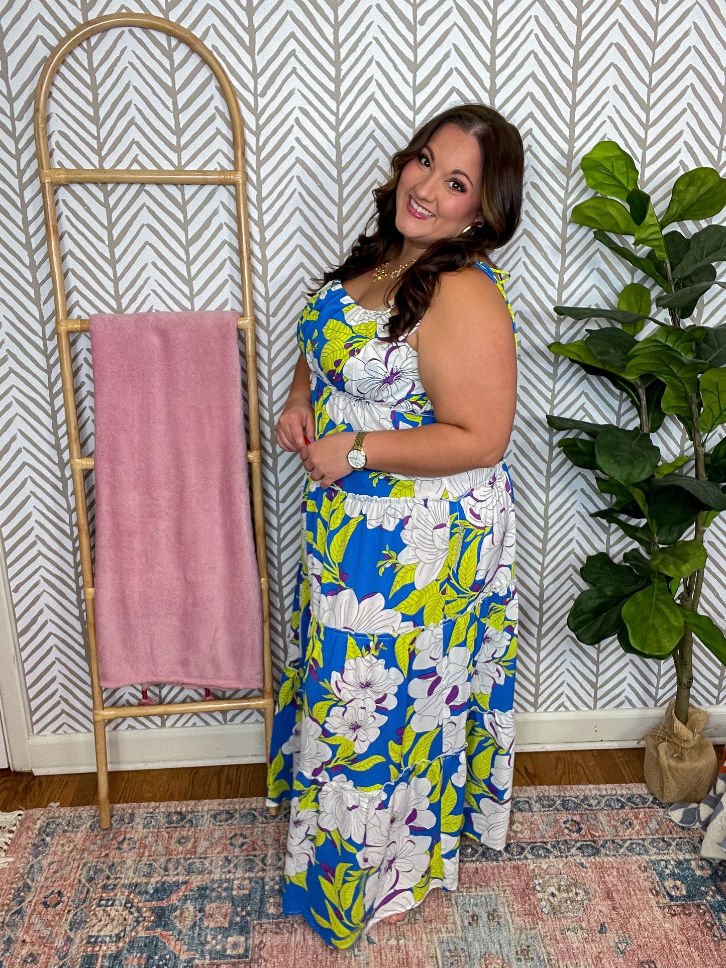 Permanent Holiday Tiered Dress