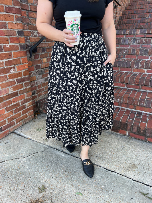 Fielding Flowers Floral Skirt