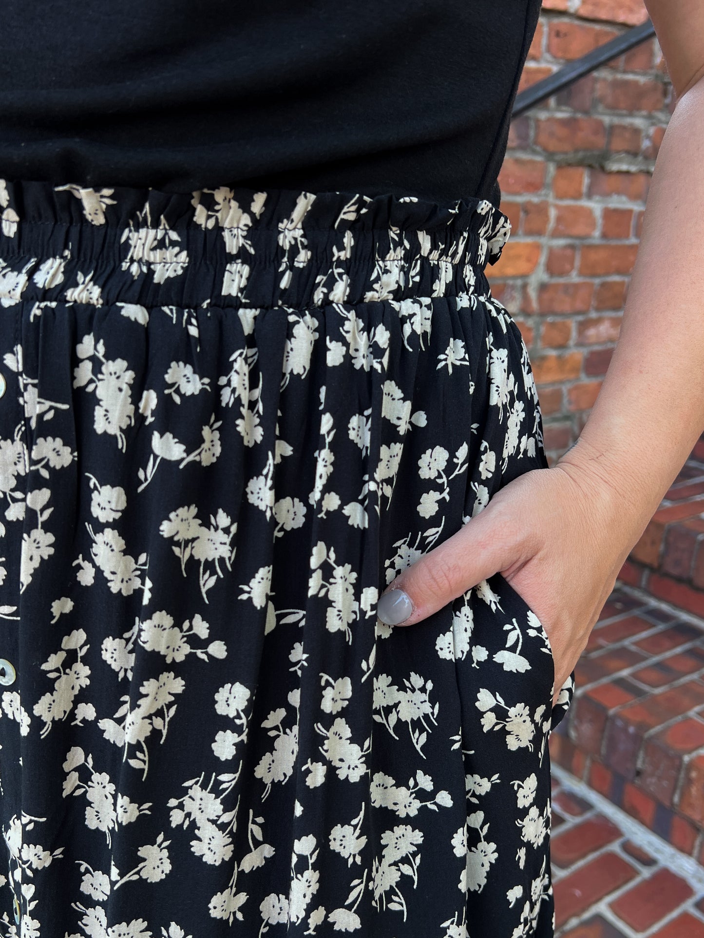 Fielding Flowers Floral Skirt