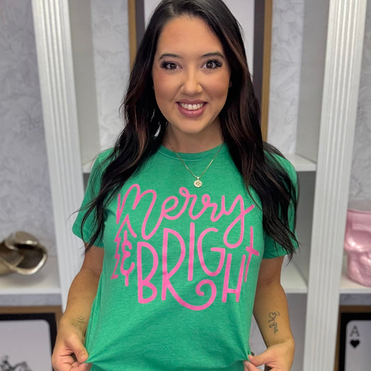 Merry & Bright Graphic Tee