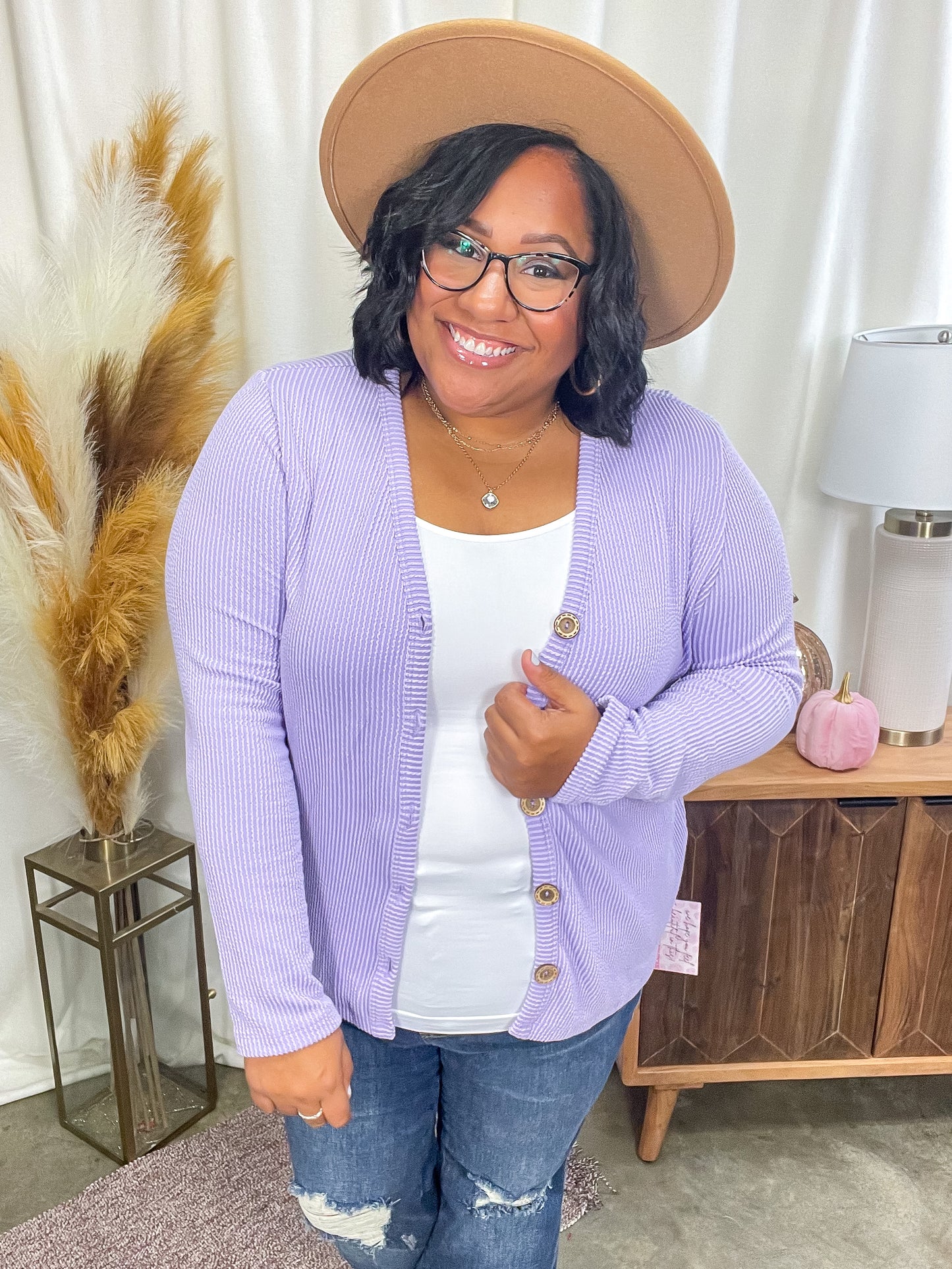 Dilly Dally Ribbed Cardigan