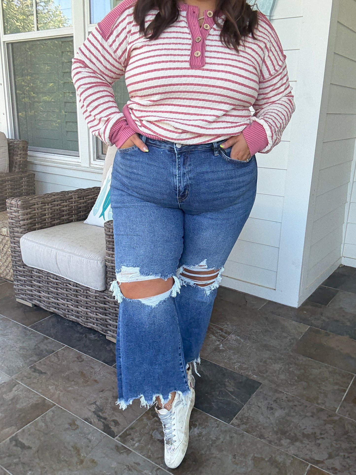 Montana 90s Vintage Crop Flare