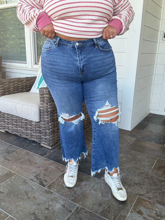 Montana 90s Vintage Crop Flare