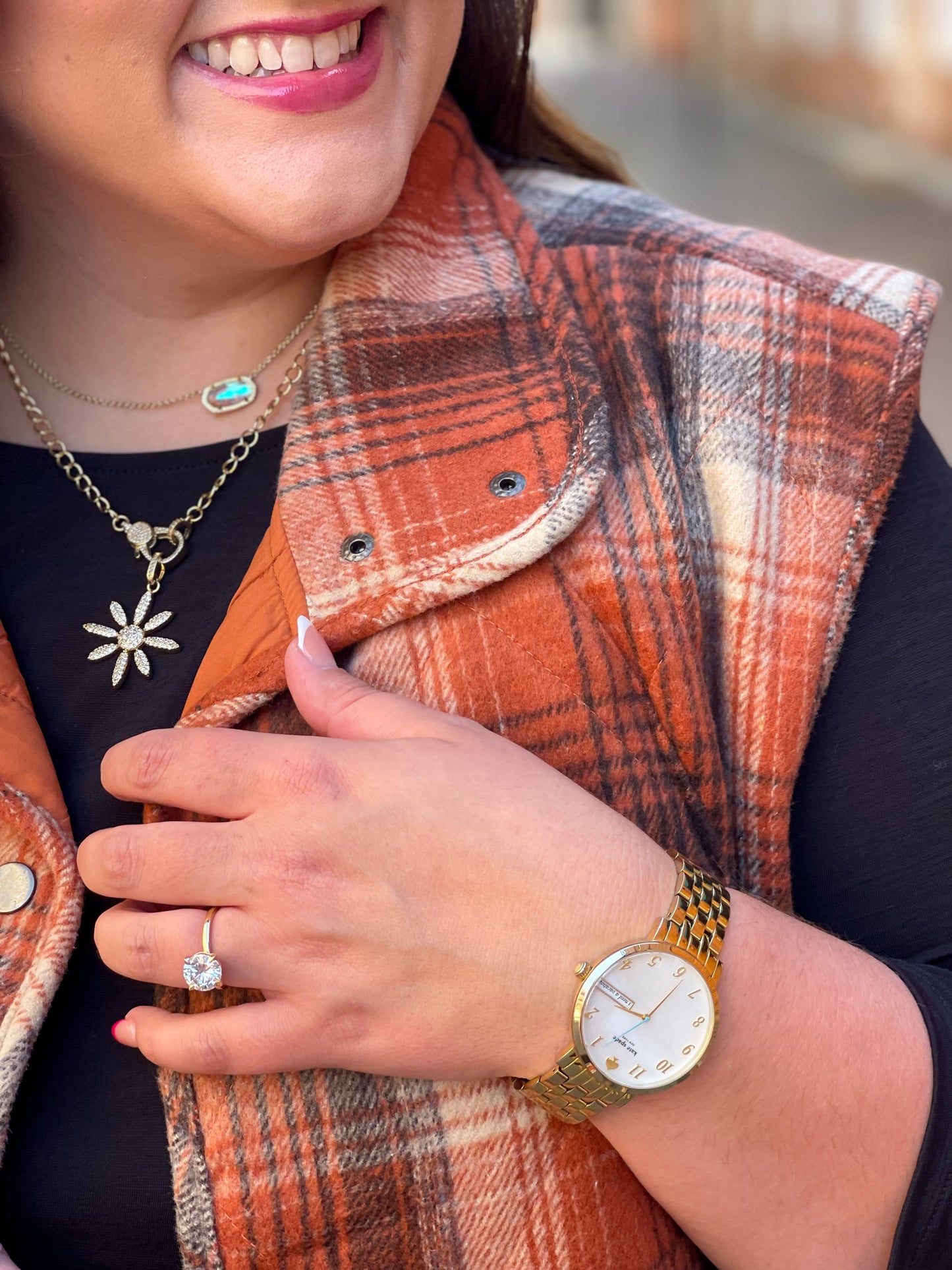 By the Campfire Plaid Vest