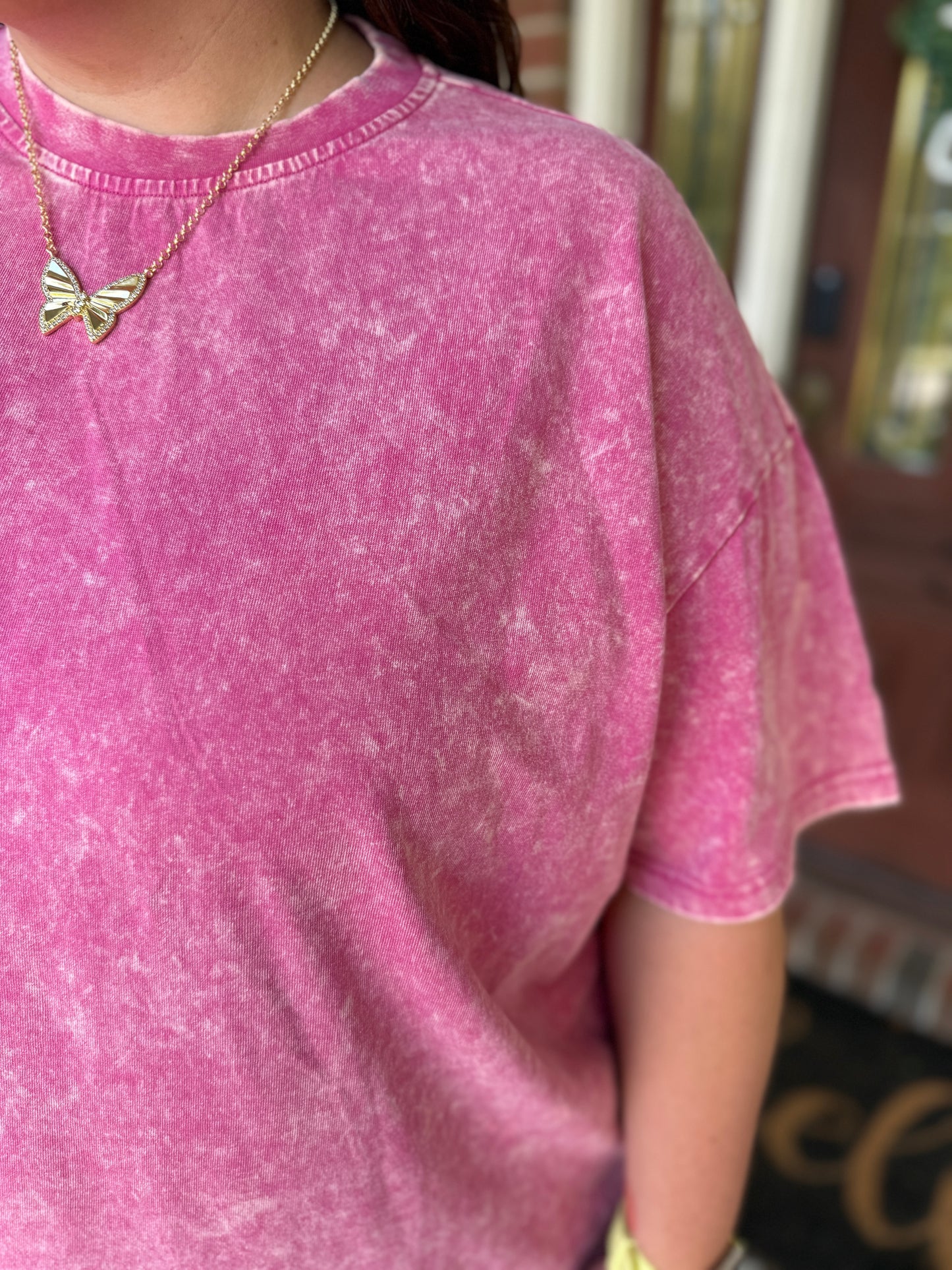 Everyday Fave Mineral Wash Oversized Tee