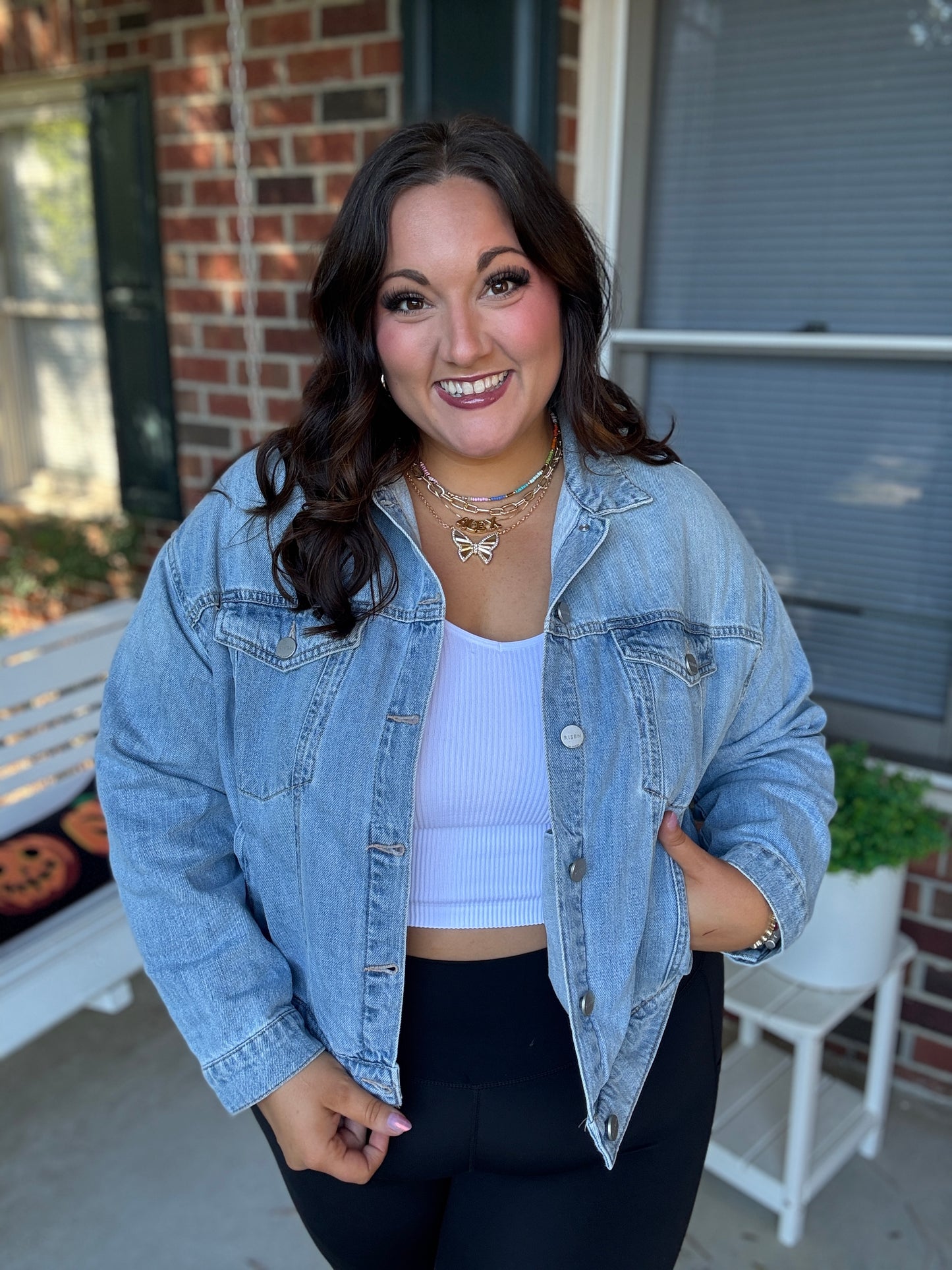 White Seamless Ribbed Tank