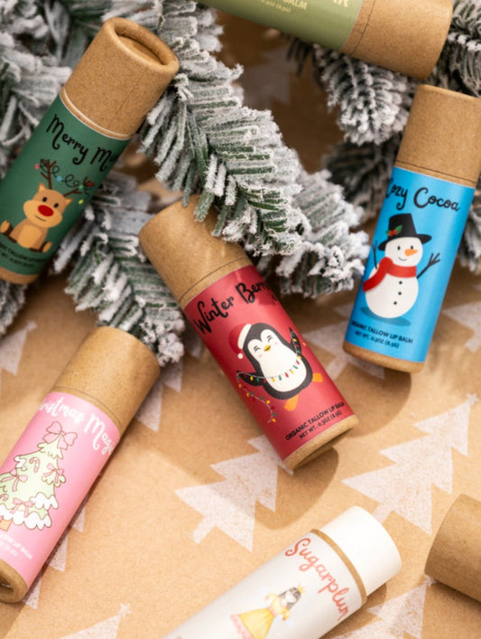 Organic Tallow Lip Balm - NEW FLAVORS