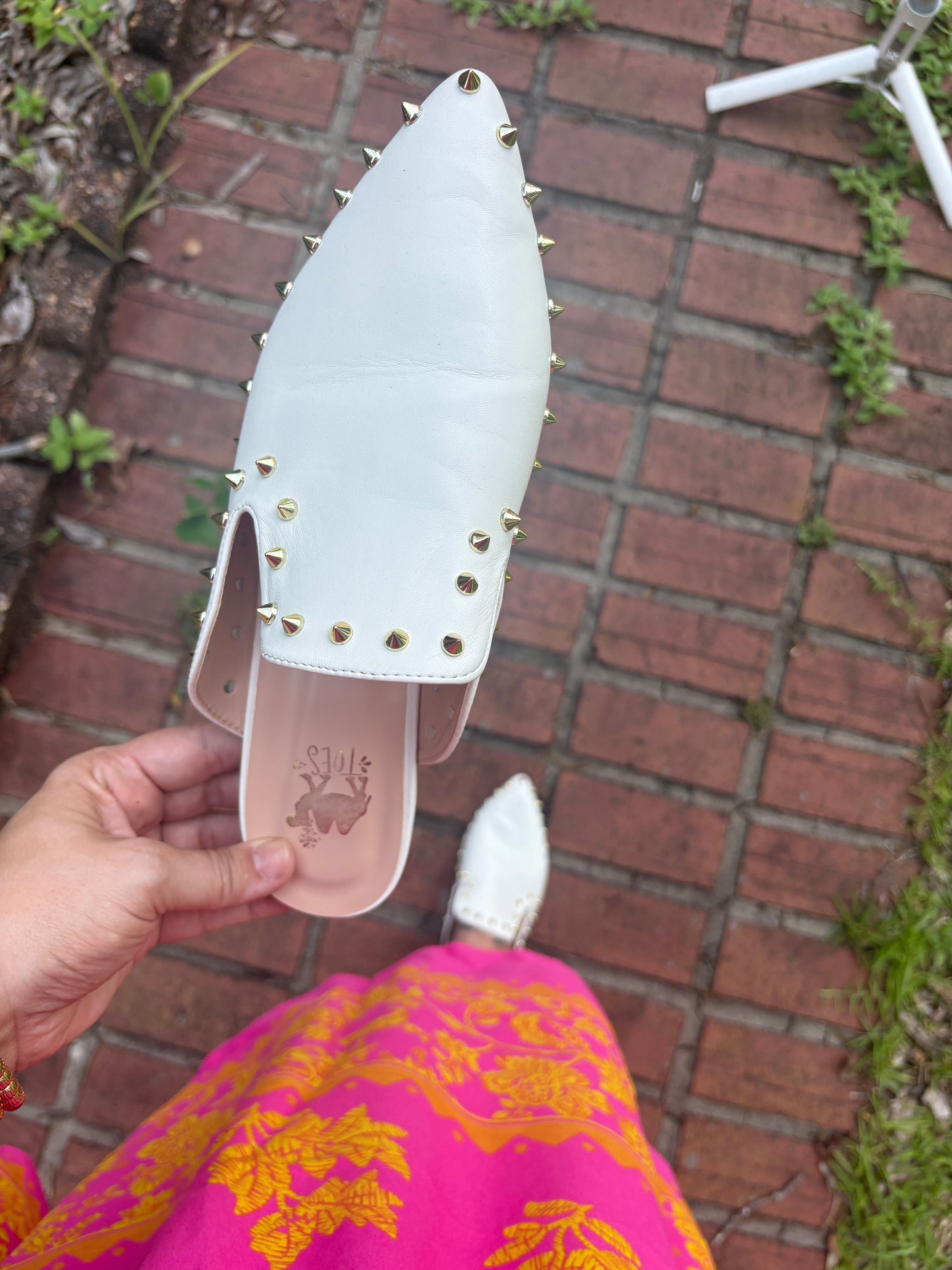 Rachel Studded Mules