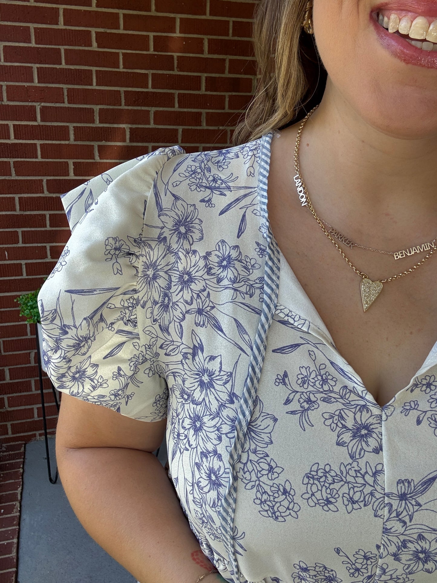 Vintage Vibes Dusty Blue Folded Ruffle Short Sleeve Babydoll Dress